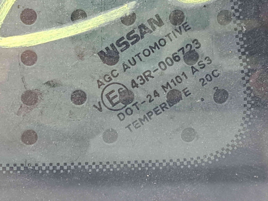 Geam caroserie fix stanga Nissan Qashqai (2) Facelift [Fabr 2009-2013] OEM
