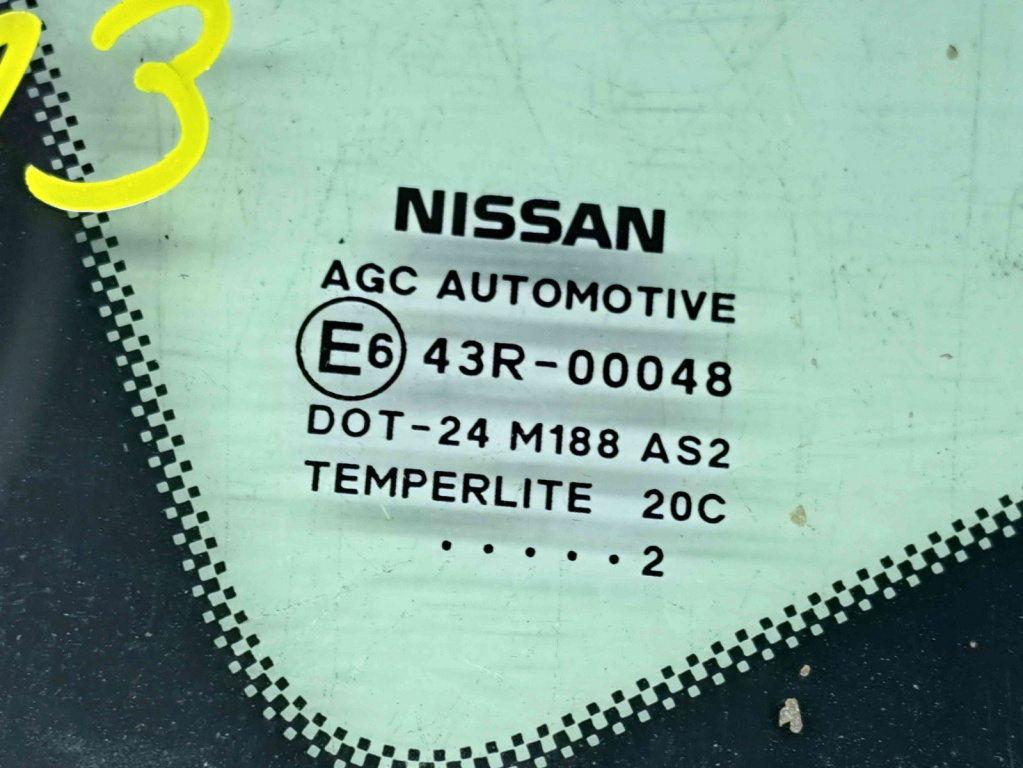 Geam caroserie fix stanga Nissan Qashqai Facelift (2) [Fabr 2009-2013] OEM
