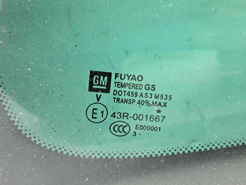 Geam caroserie fix stanga Opel Zafira C (P12) [Fabr 2011-2017] OEM