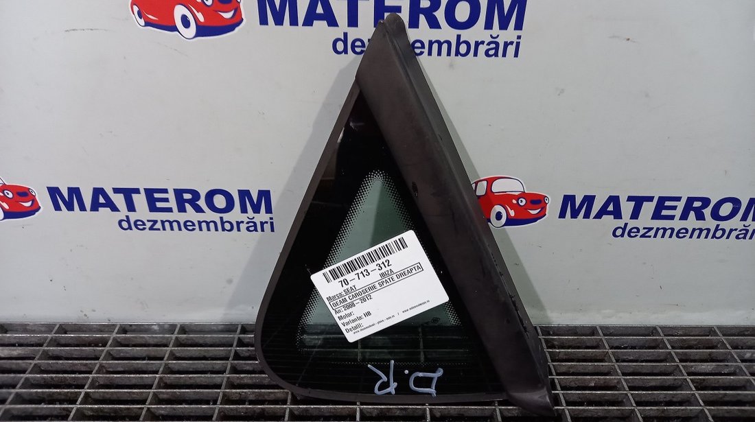 GEAM CAROSERIE SPATE DREAPTA SEAT IBIZA IBIZA - (2008 2012)