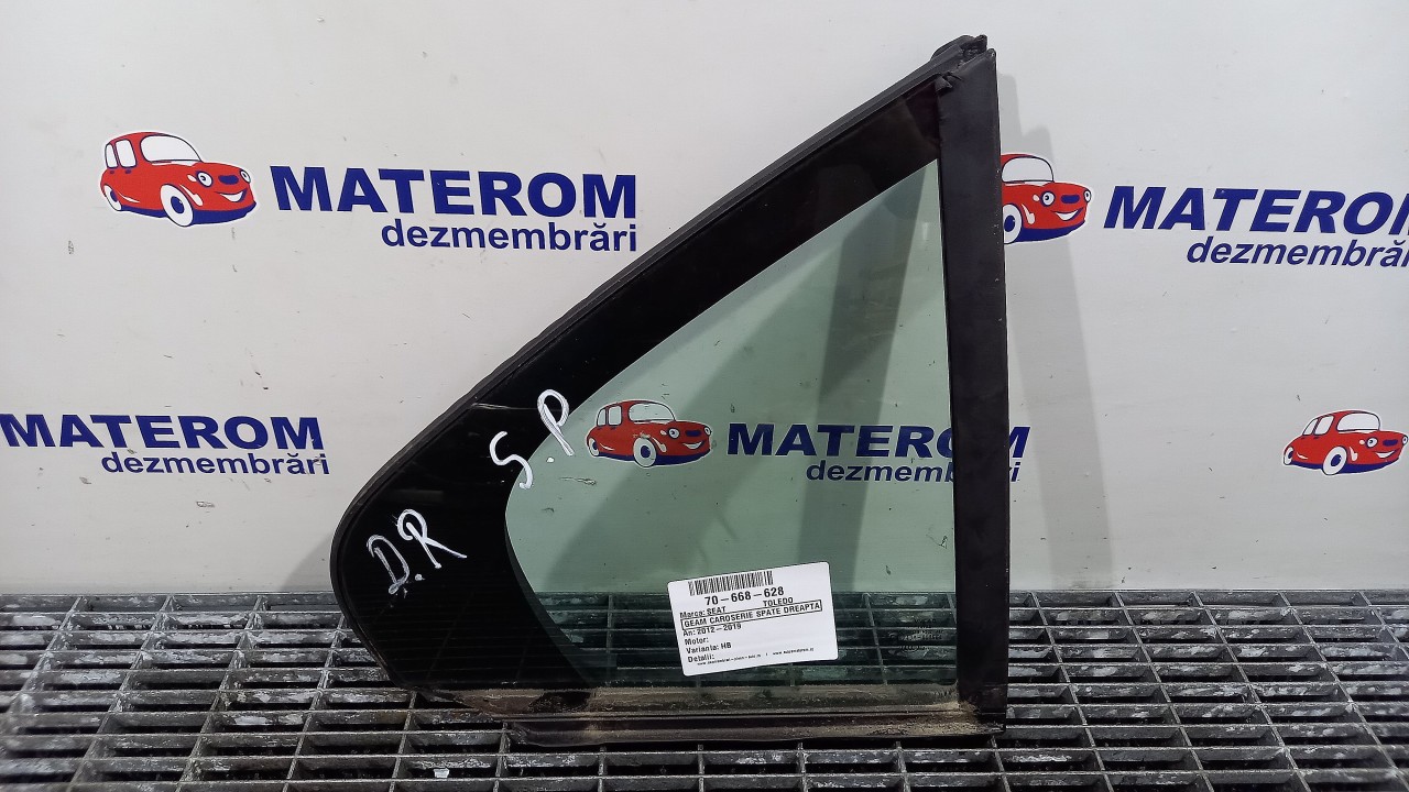 GEAM CAROSERIE SPATE DREAPTA SEAT TOLEDO TOLEDO - - (2012 2019)