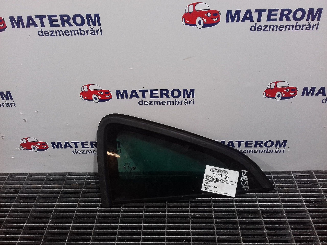 GEAM CAROSERIE SPATE DREAPTA VW POLO - - (2009 2014)