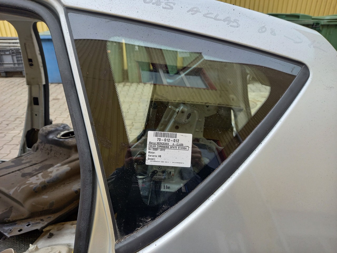 GEAM CAROSERIE SPATE STANGA MERCEDES A-CLASS - - (2008 2012)