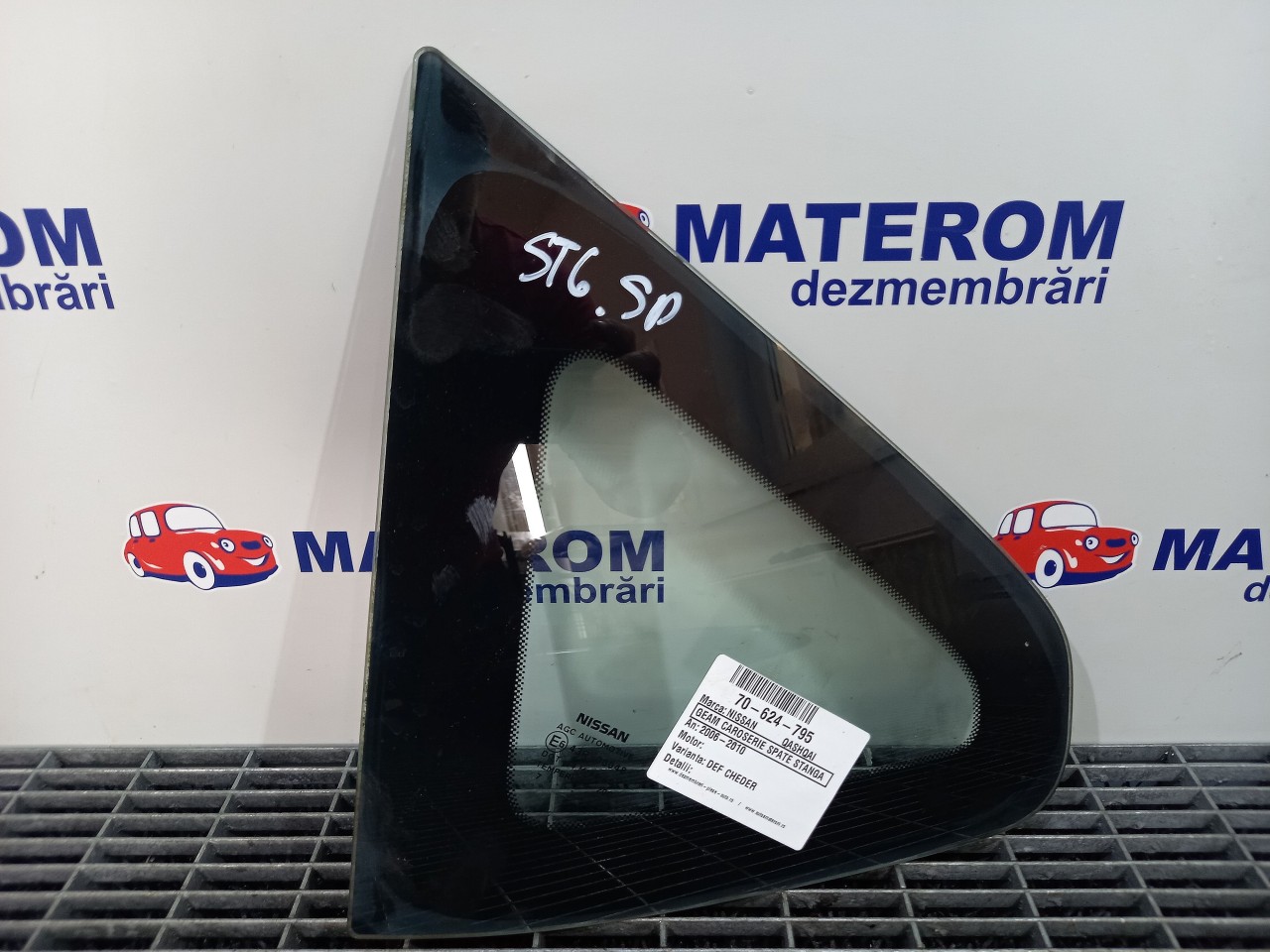 GEAM CAROSERIE SPATE STANGA NISSAN QASHQAI QASHQAI - - (2006 2010)