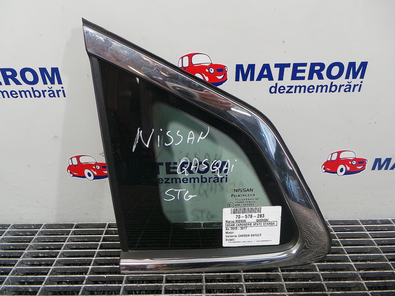 GEAM CAROSERIE SPATE STANGA NISSAN QASHQAI QASHQAI - - (2013 2017)