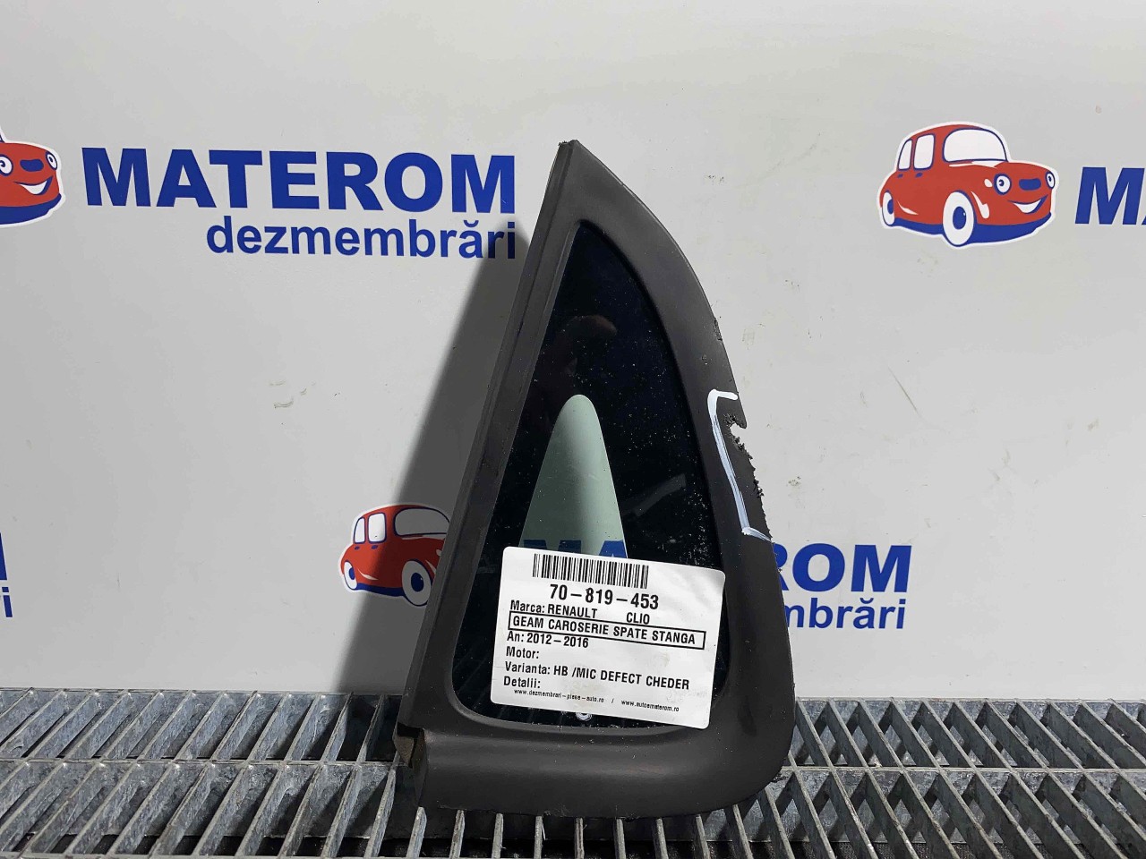 GEAM CAROSERIE SPATE STANGA RENAULT CLIO - - (2012 2016)