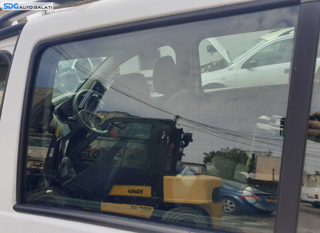 Geam Culisant Stanga Spate de pe Usa Portiera Dacia Logan 2 MCV 2012 - 2020