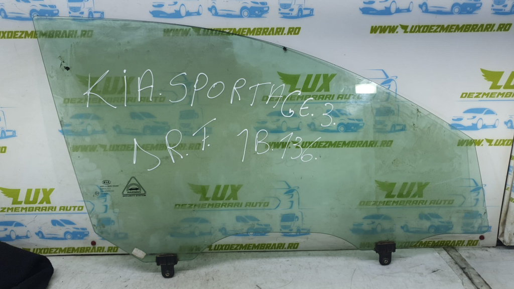 Geam dreapta fata Kia Sportage 3 [2010 - 2014]