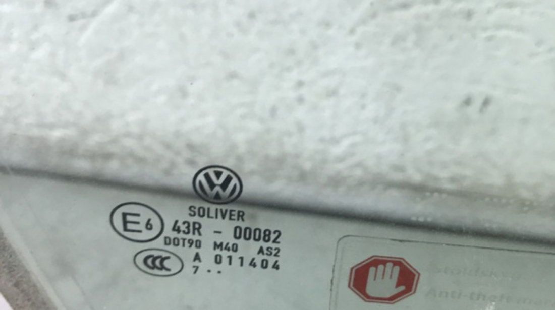 Geam dreapta fata VW Passat B6 1.8 TSI ,CAW 160cp sedan 2008 (cod intern: 61619)