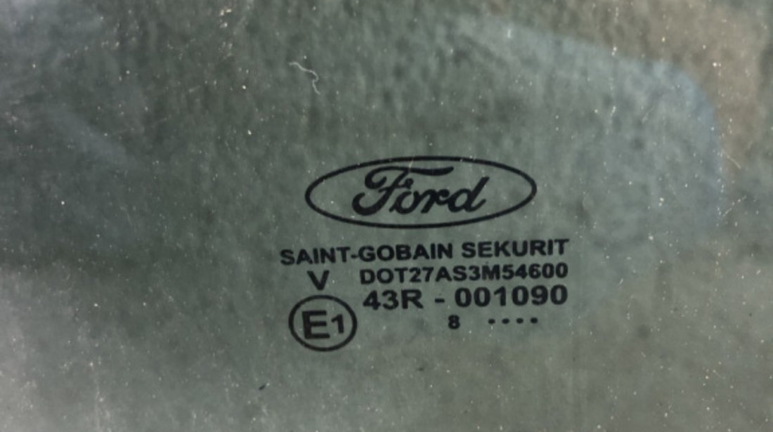 Geam dreapta spate Ford S-Max 2.0 TDCi Durashift EST, 140cp sedan 2009 (cod intern: 68430)