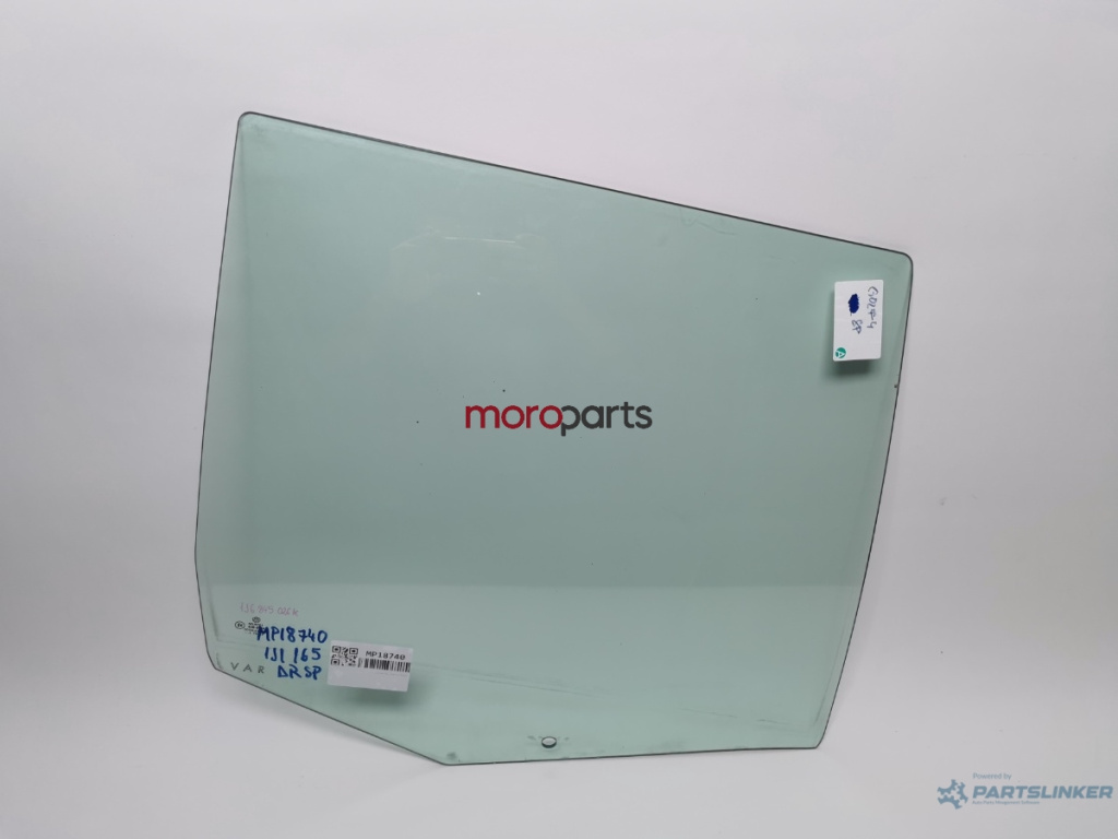 Geam dreapta spate VOLKSWAGEN GOLF IV (1J1) [ 1997 - 2007 ] 16V (AHW, AKQ, APE, AXP, BCA) 55KW|75HP VAG OEM 1J6845026K