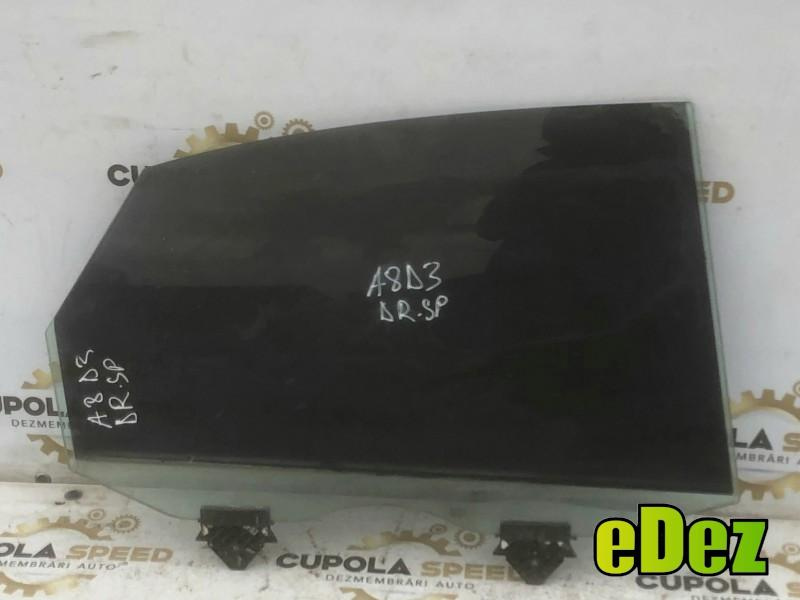 Geam dublu usa dreapta spate Audi A8 (2002-2009) [4E] D3