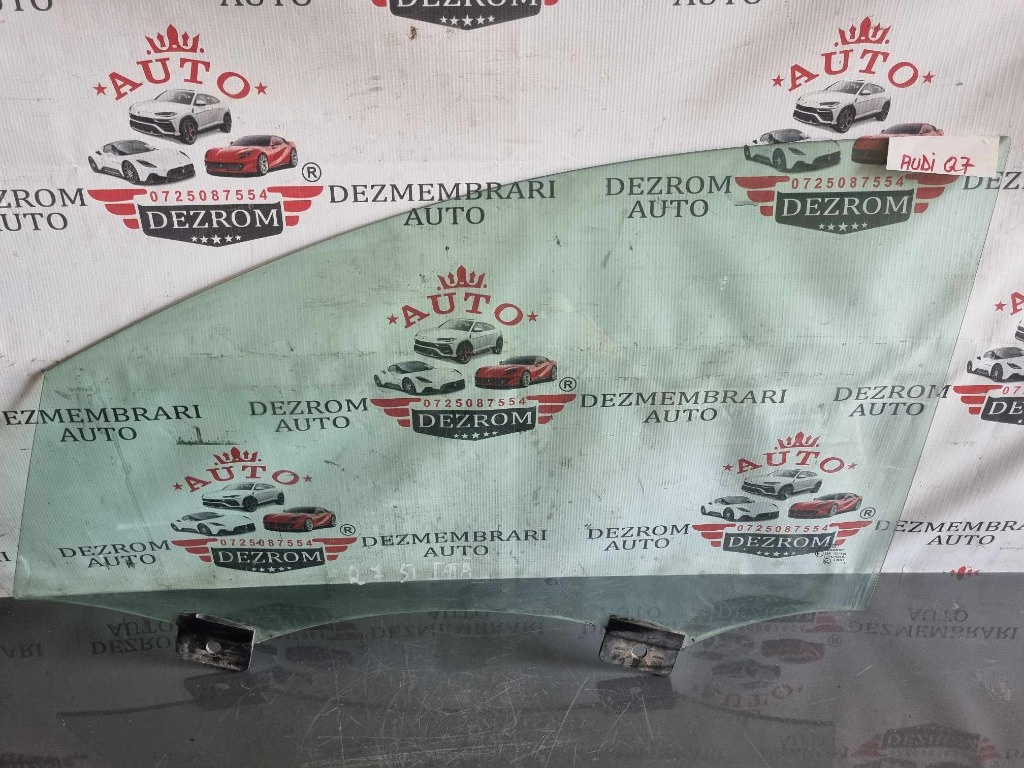 Geam dublu usa stanga fata original Audi Q7 4L