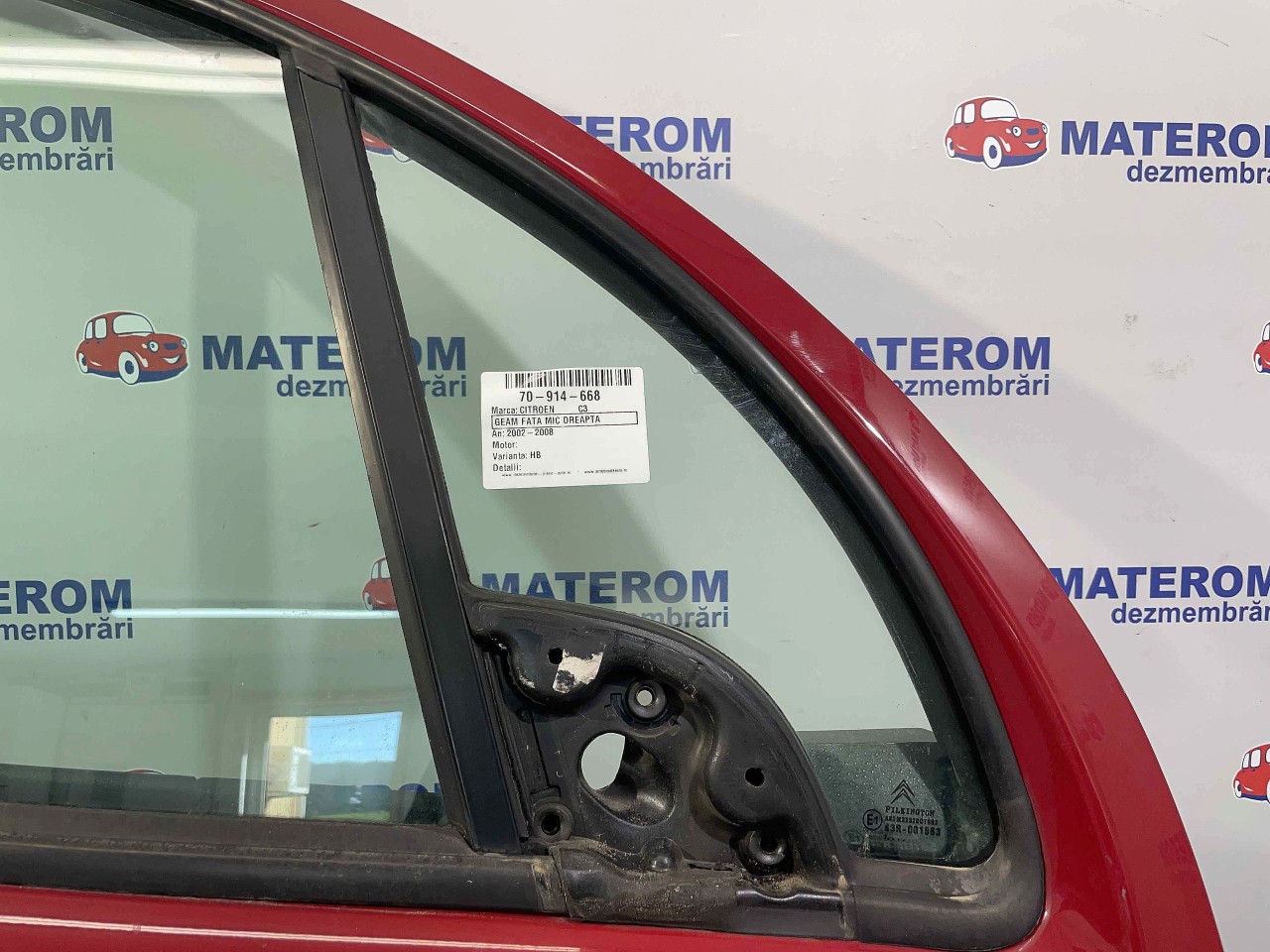 GEAM FATA MIC DREAPTA CITROEN C3 - - (2002 2008)