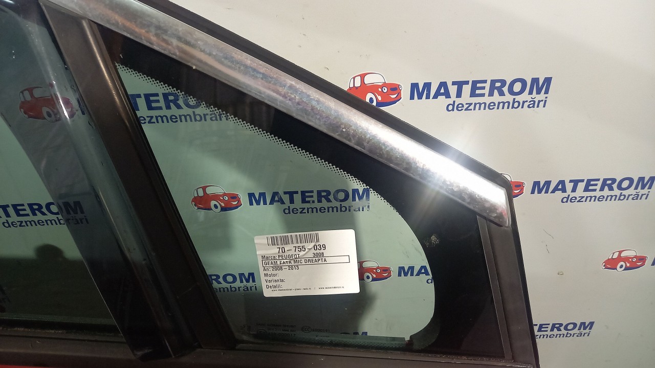 GEAM FATA MIC DREAPTA PEUGEOT 3008 - - (2008 2013)