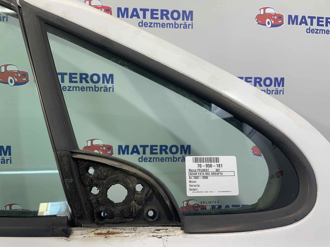 GEAM FATA MIC DREAPTA PEUGEOT 307 - - (2001 2005)