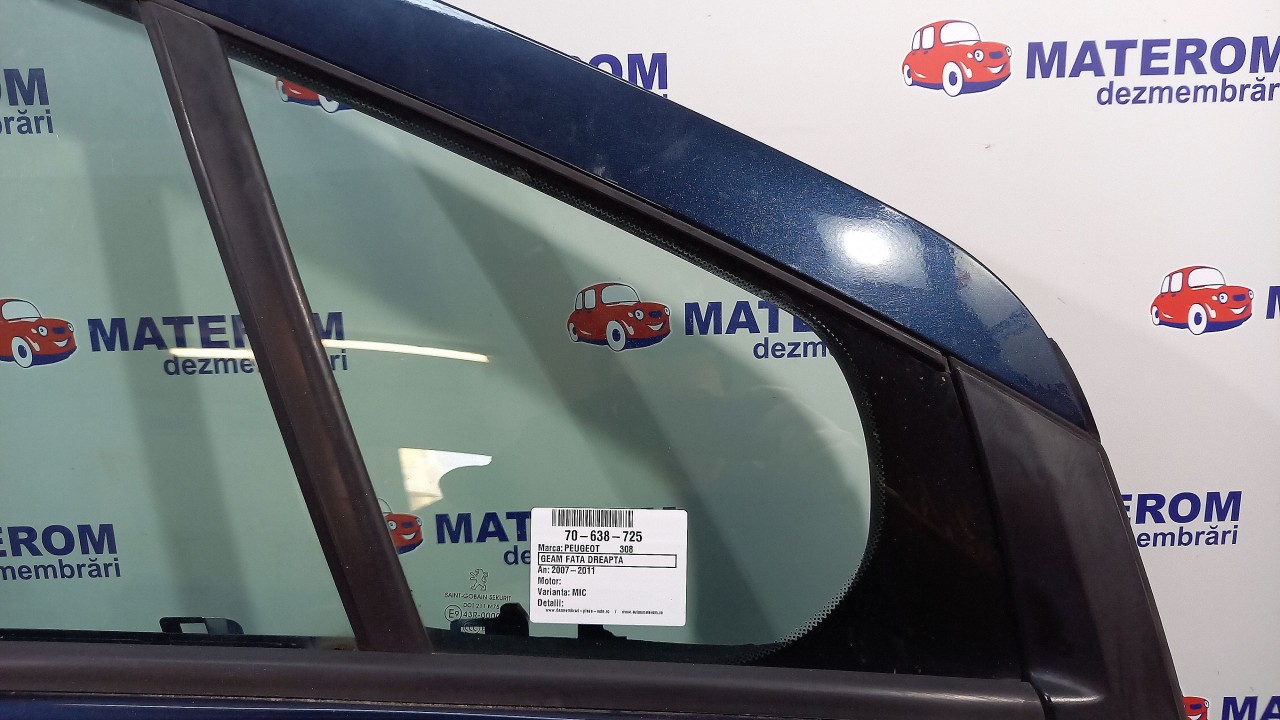 GEAM FATA MIC DREAPTA PEUGEOT 308 308 - - (2007 2011)