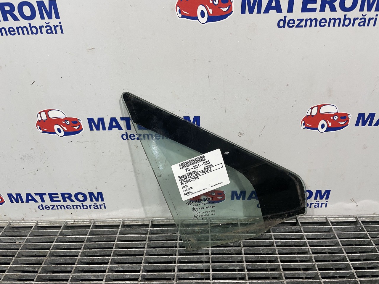 GEAM FATA MIC DREAPTA RENAULT SCENIC - - (2013 2015)