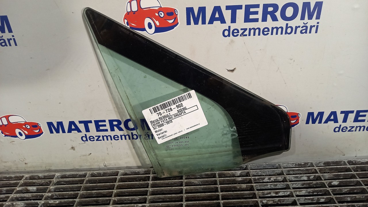 GEAM FATA MIC DREAPTA RENAULT SCENIC SCENIC - - (2009 2013)