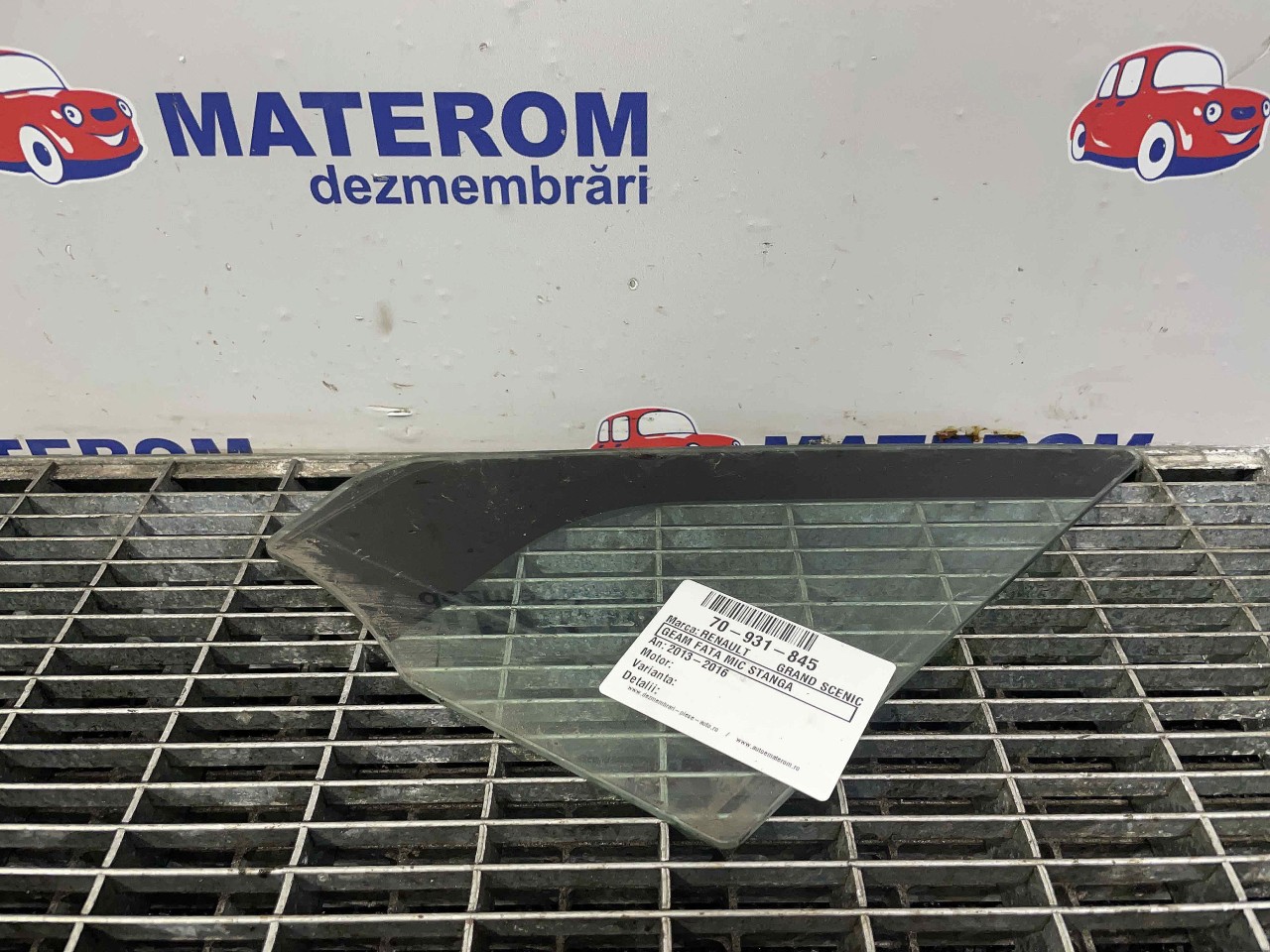 GEAM FATA MIC STANGA RENAULT GRAND SCENIC - - (2013 2016)