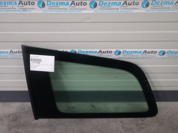 Geam fix caroserie dreapta spate Renault Megane 2, 2003-2008