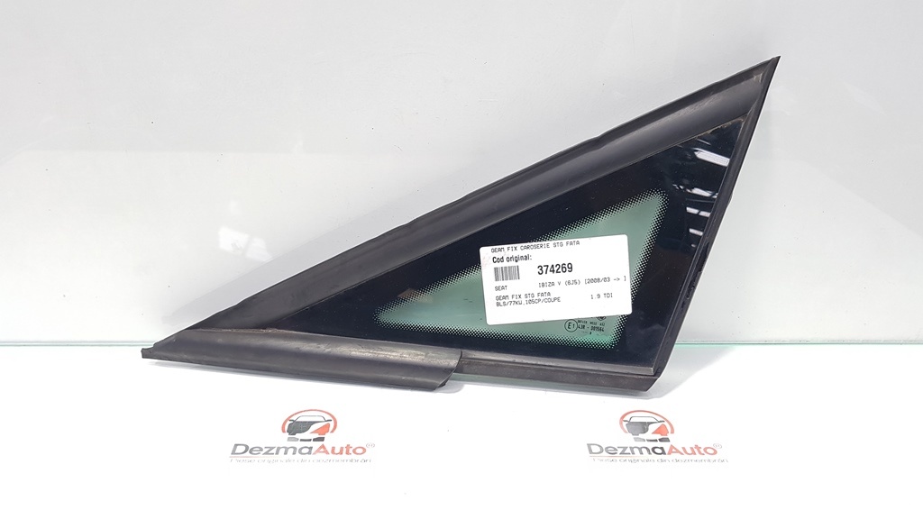 Geam fix caroserie stanga fata, Seat Ibiza 5 (6J5) (id:374269)