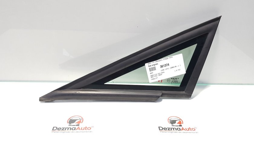 Geam fix caroserie stanga fata, Seat Leon (1P1) (id:361374)