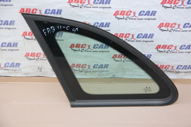 Geam fix caroserie stanga spate Skoda Fabia 2 2006-2010