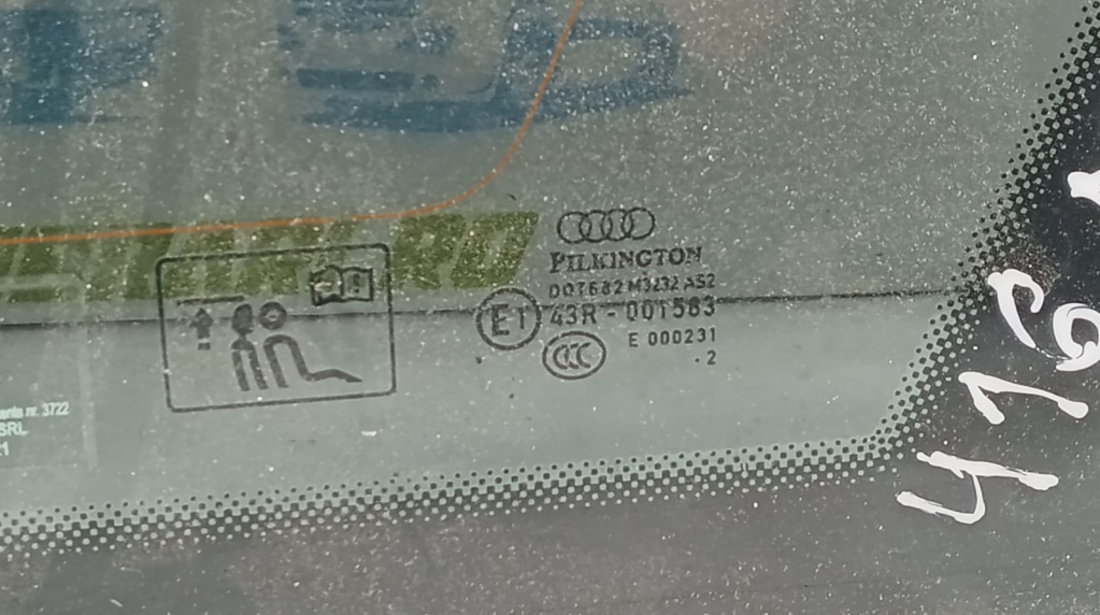 Geam fix dreapta Audi A4 B8/8K [facelift] [2011 - 2016] 2.0 tdi CJCA