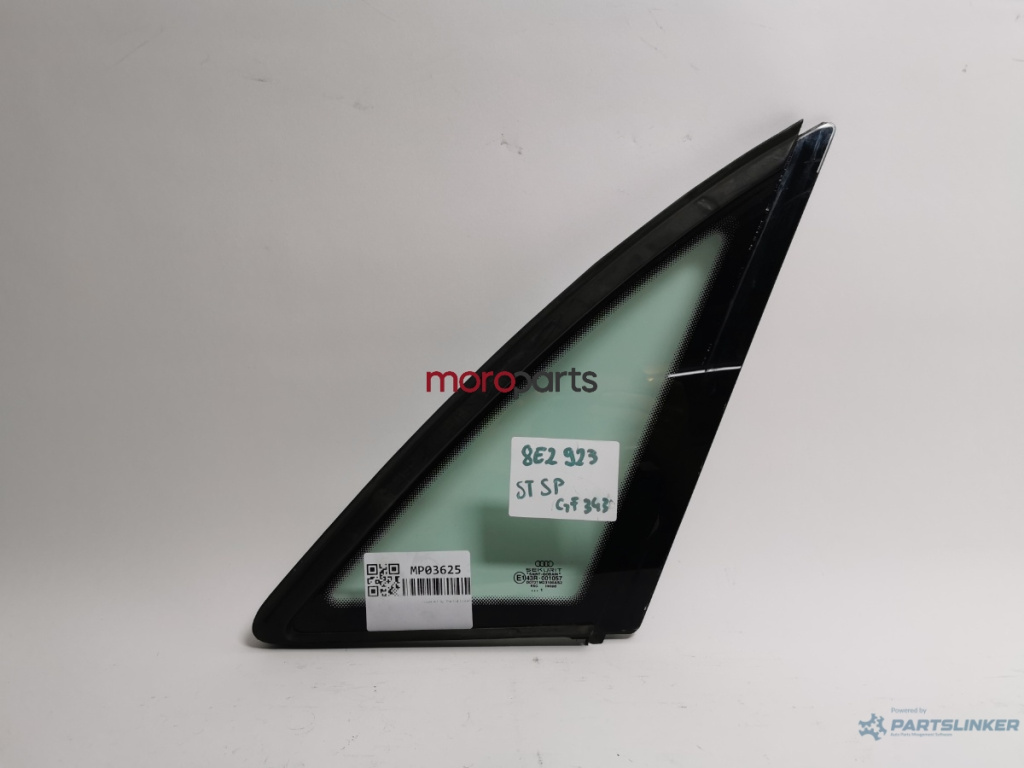 Geam fix dreapta spate Audi A4 B6 (8E2) Sedan 2003 1.9 TDI OEM 8E58 45300AA