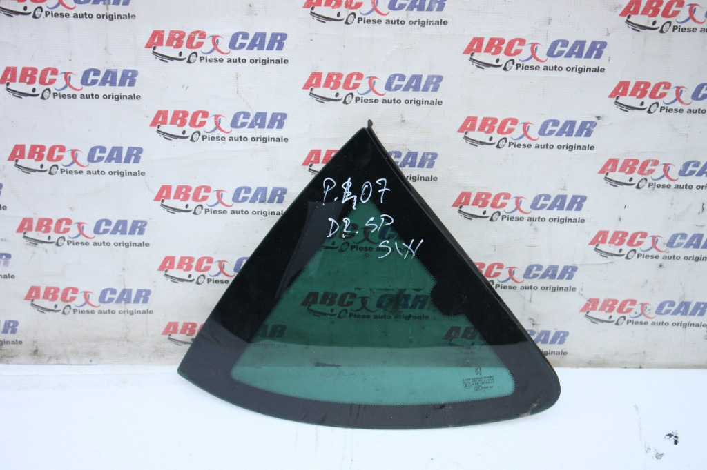 Geam fix dreapta spate langa luneta Peugeot 407 SW 2004-2010