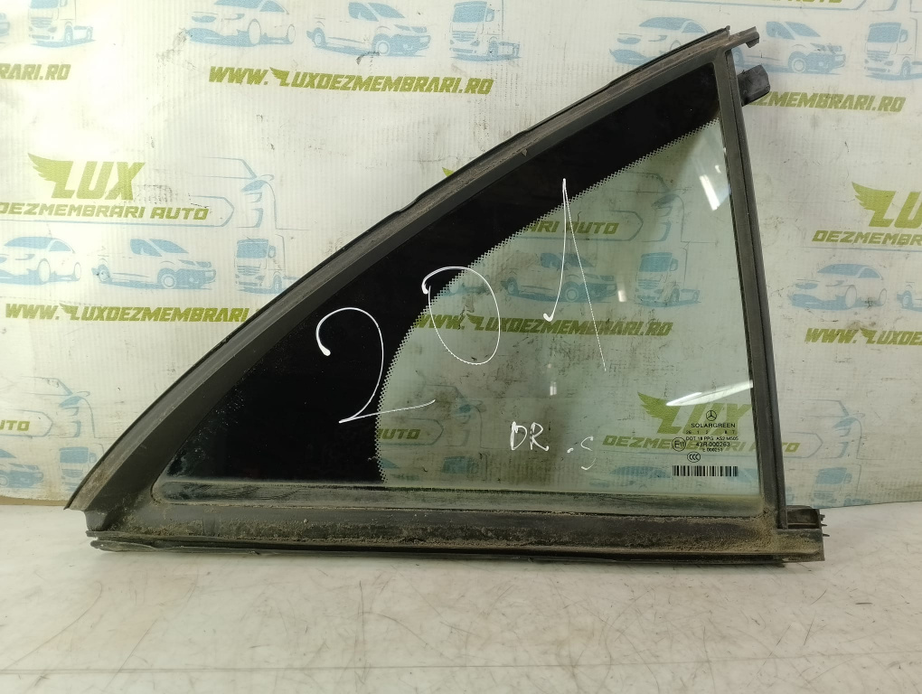Geam fix dreapta spate Mercedes-Benz S-Class W221 [2005 - 2009] 3.0 cdi om642.932