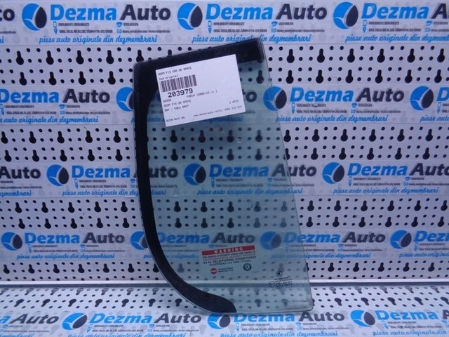 Geam fix dreapta spate, Skoda Fabia, 2006-2013 (id:203979)