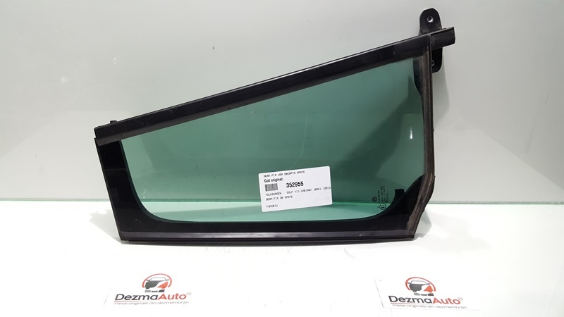 Geam fix dreapta spate, Vw Golf 7 Variant (BA5) (id:352955)
