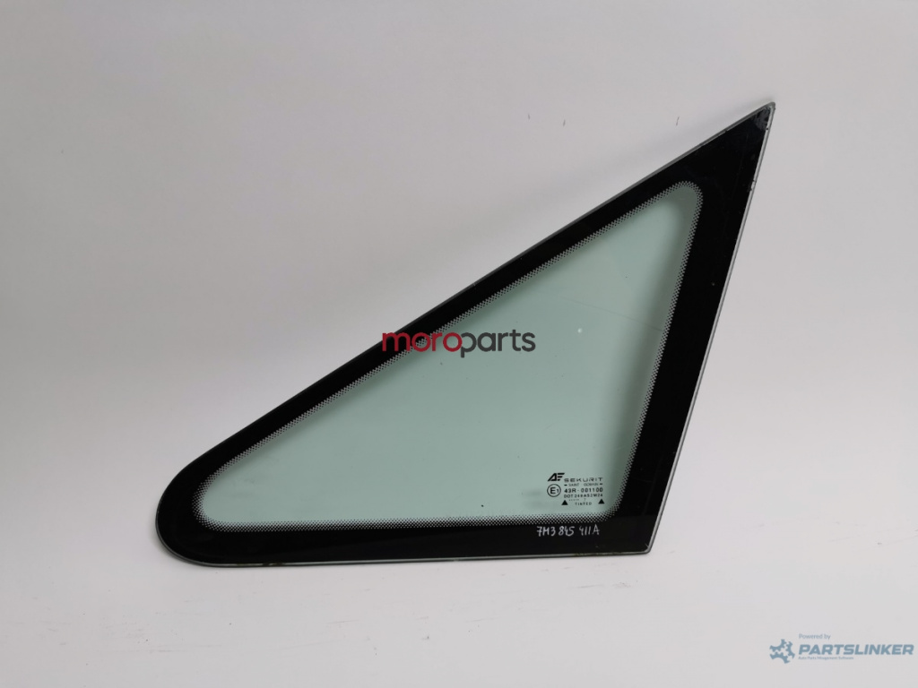 Geam fix lateral stanga fata VOLKSWAGEN SHARAN (7M8, 7M9, 7M6) [ 1995 - 2010 ] 2.0 (ADY, ATM) 85KW|115HP VAG OEM 7M3845411A