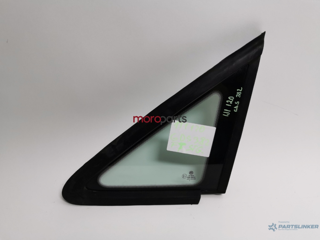 Geam fix lateral stanga fata VOLKSWAGEN TOURAN (1T1, 1T2) [ 2003 - 2010 ] TDI (BKC, BLS, BXE) 77KW|105HP VAG OEM GDS382 / 1T0845411A