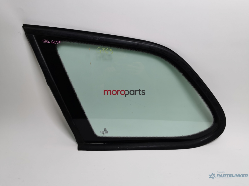 Geam fix lateral stanga spate VOLKSWAGEN GOLF V Variant (1K5) [ 2007 - 2009 ] TDI (BLS, BXE) 77KW|105HP VAG OEM GF68