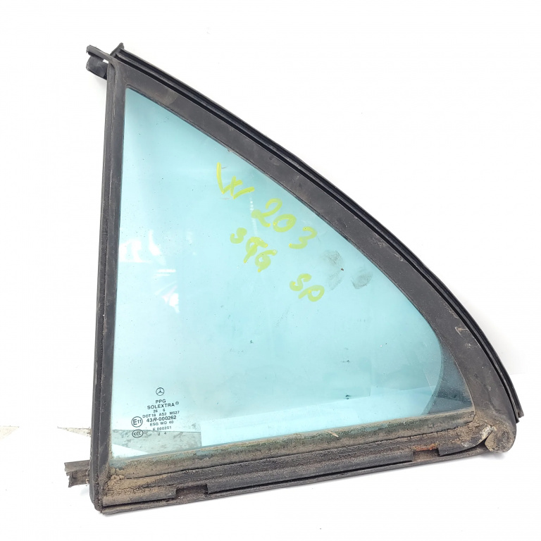 Geam Fix Mercedes-Benz C-Class (W203) 2000-2007 Spate Stanga 43R000262, Dot18As2M527, E000251