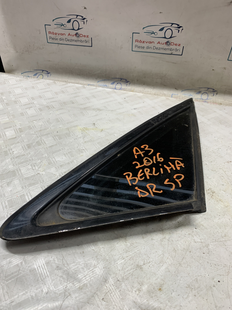 Geam fix spate dreapta Audi A3 8V Berlina - Motorina 2016, -
