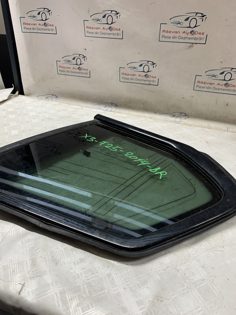 Geam fix spate dreapta BMW X3 F25 - Motorina 2014, -
