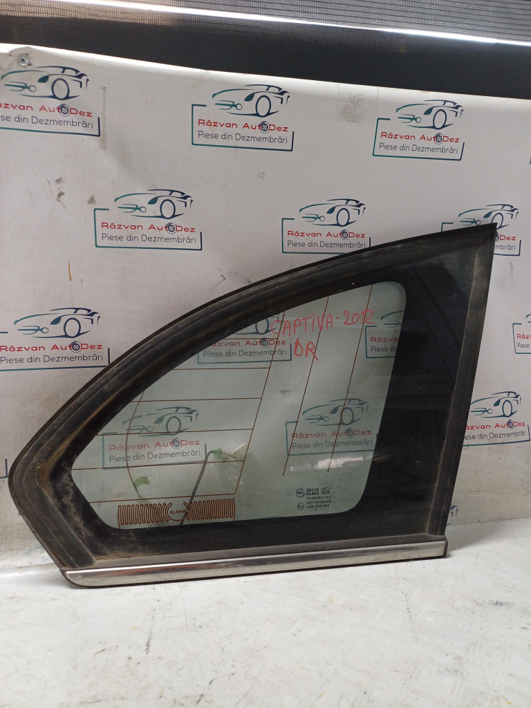 Geam fix spate dreapta Chevrolet Captiva - Benzina 2012, -