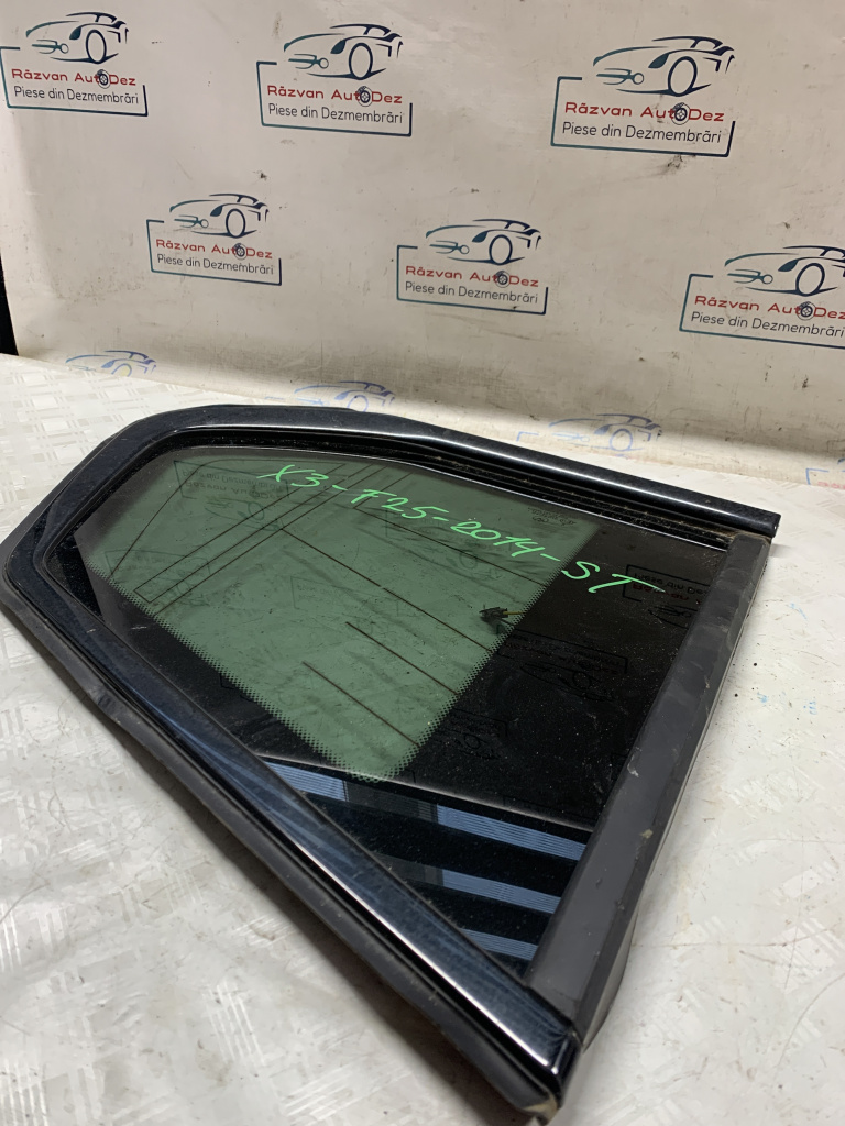 Geam fix spate stanga BMW X3 F25 - Motorina 2014, -