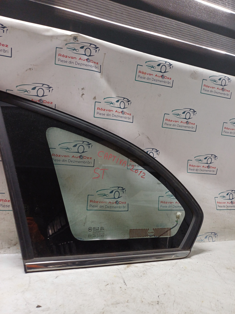 Geam fix spate stanga Chevrolet Captiva - Benzina 2012, -