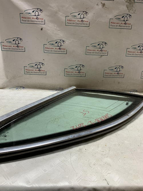 Geam fix spate stanga Skoda Superb 2 - Motorina 2013, -