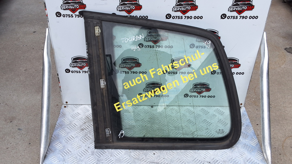 Geam fix spate stanga Volkswagen Touran (2003-2006) 1.9 Motorina 2004, -