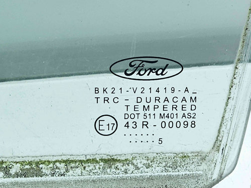 Geam fix stanga fata Ford Transit Custom (TTF) [Fabr 2012-2016] OEM