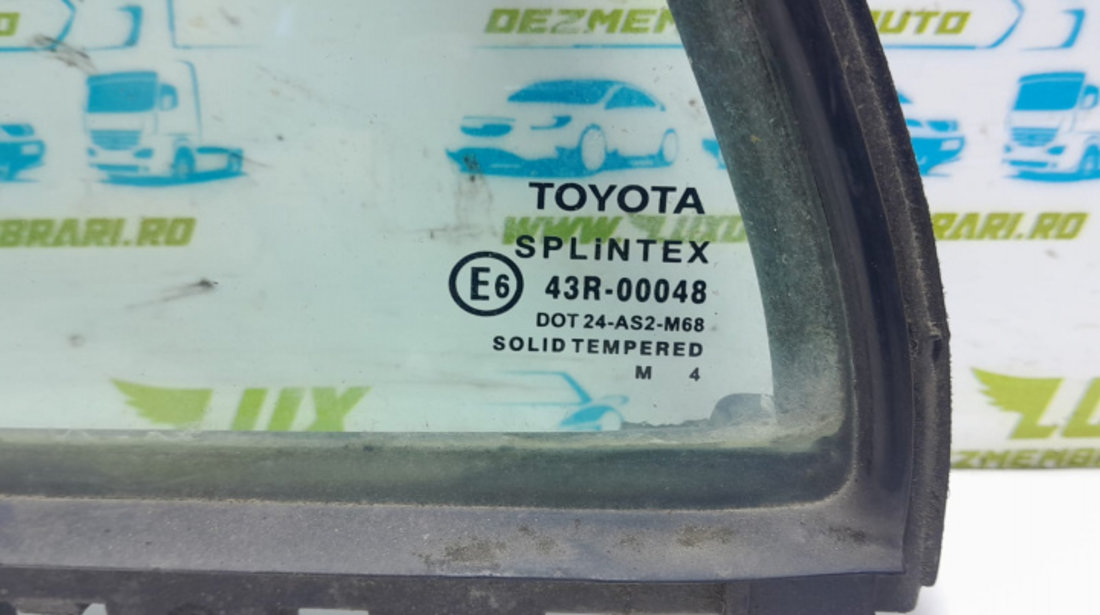 Geam fix stanga spate Toyota Yaris 2 [2005 - 2009]