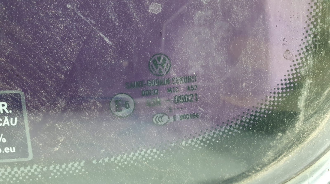 Geam fix stanga spate Volkswagen VW Passat B6 [2005 - 2010]