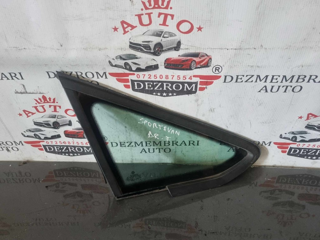 Geam fix usa dreapta fata VW Golf Sportsvan cod piesa 510845412L