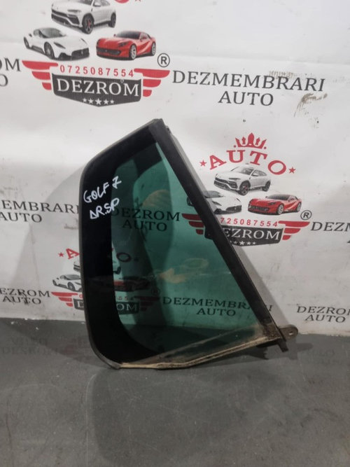 Geam fix usa dreapta spate 5G6845214 VW Golf VII Hatchback